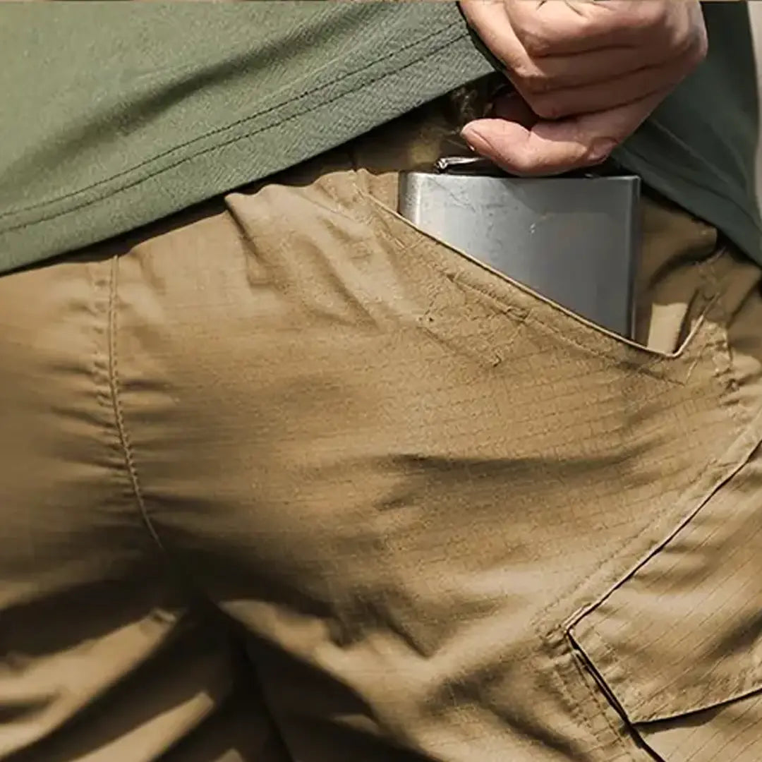 Men’s Ultra-Resistant Tactical Cargo Pants – Waterproof & Rip-Stop