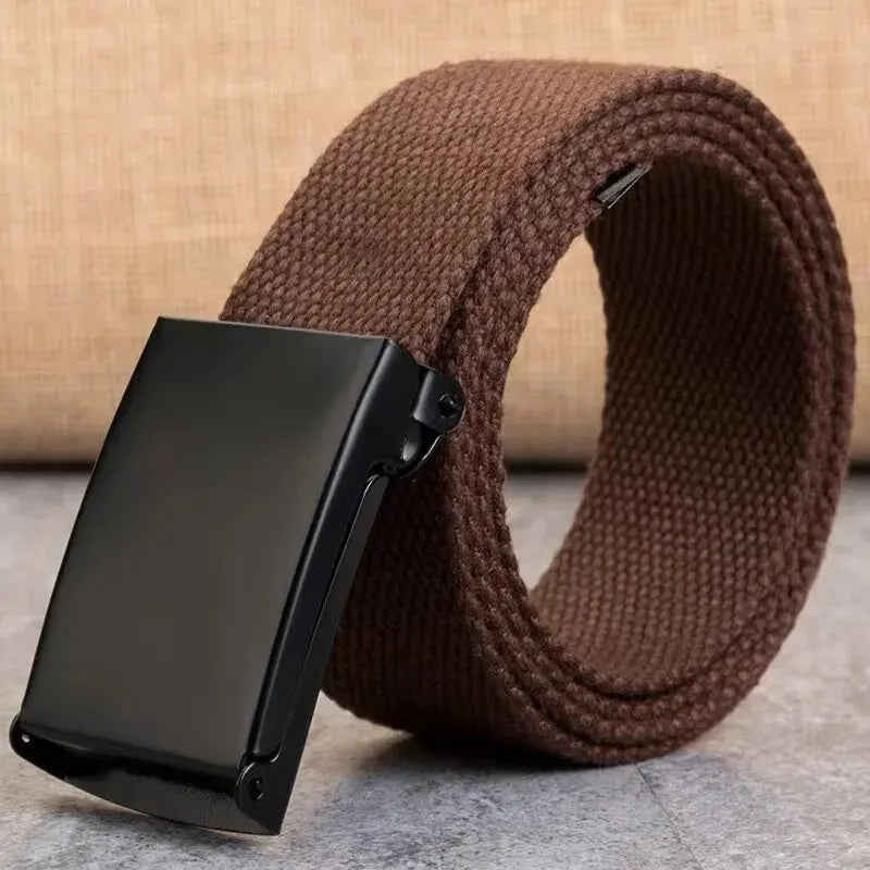 Adjustable Tactical Canvas Belt
