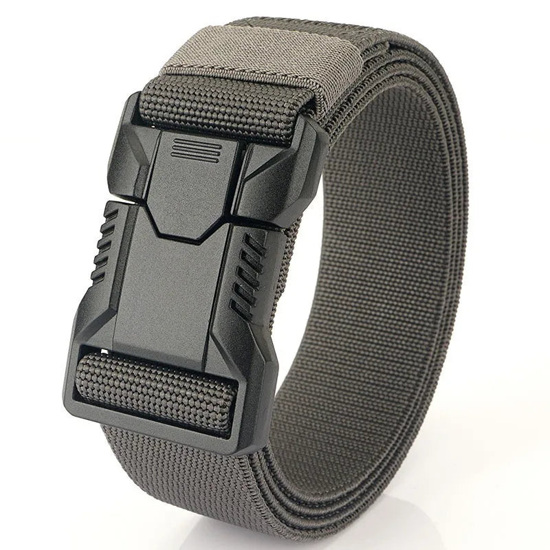 Unisex tactical belt shown in outdoor setting