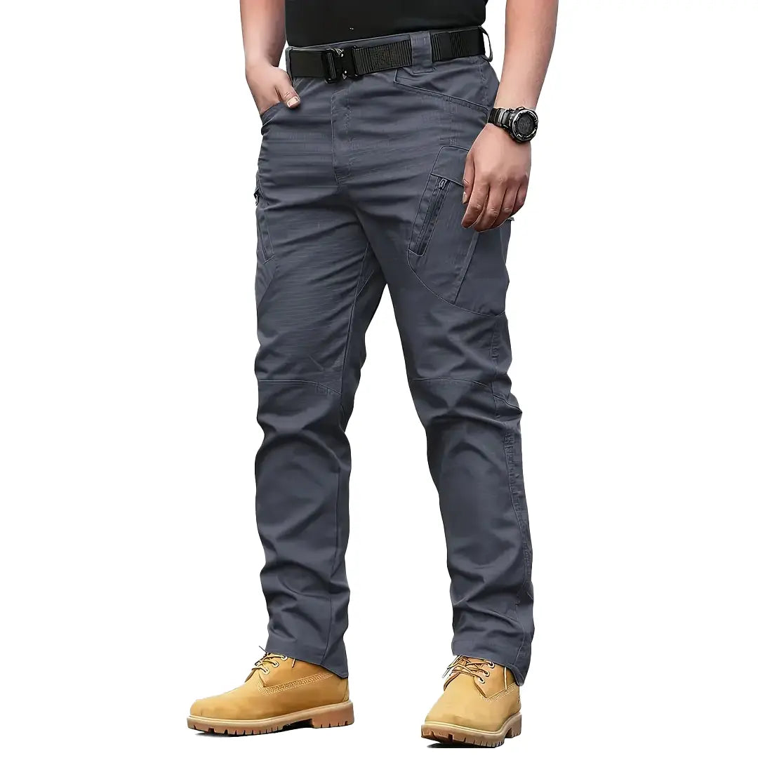 Men’s Ultra-Resistant Tactical Cargo Pants – Waterproof & Rip-Stop