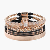 Oxvyn Rose Gold Royal Bracelet – Understated opulence & elegance