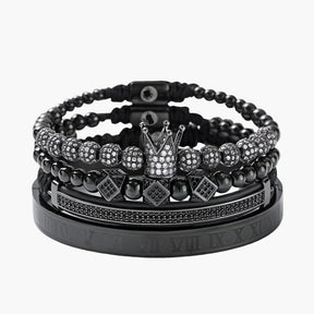 Oxvyn Royal Black Bracelet – Bold sophistication & prestige

