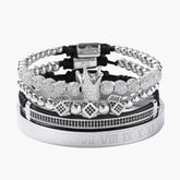 Oxvyn Royal Silver Bracelet – Timeless prestige & sophistication