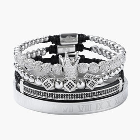 Oxvyn Royal Silver Bracelet – Timeless prestige & sophistication