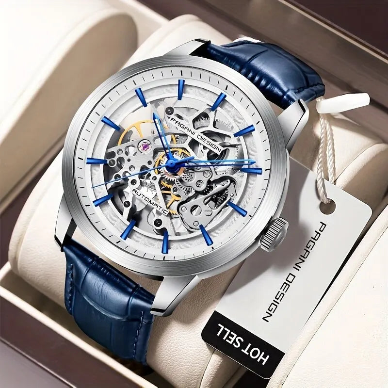 Pagani Design GMT automatic watch – Dual time zone & sapphire crystal