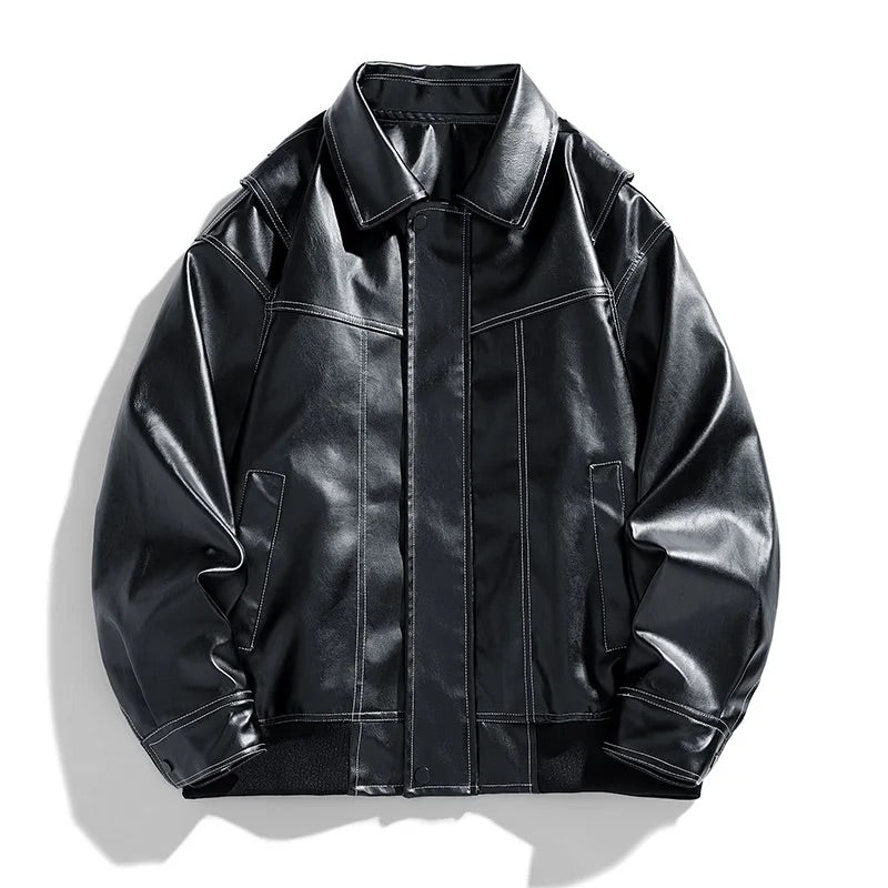 Cambridge Leather Jacket - Oxvyn
