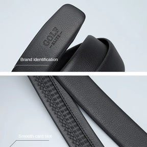 Slim Leather Belt for Men - Oxvyn