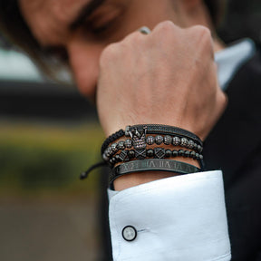 Royal Black Bracelet - Oxvyn